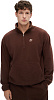 Толстовка RANK Man, Polar Fleece Halfzip, Dark brown, 1002033-710	