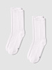 Носки Gri высокие, белые, SS26-85U-WT	