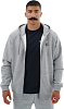 Толстовка RANK Man, Competitor Fleece FZ, Grey Melange, 1002002-012	