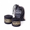 БИНТЫ БОКСЕРСКИЕ LEADERS SEMI ELASTIC 50/50 3.5M, ЧЕРНЫЙ	