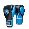 ПЕРЧАТКИ БОКСЕРСКИЕ LEADERS WAVE BK/LBL	