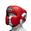 ШЛЕМ БОКСЕРСКИЙ LEADERS LS MEX RD/WH	