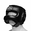 ШЛЕМ БОКСЕРСКИЙ LEADERS LS С БАМПЕРНОЙ ЗАЩИТОЙ BK	