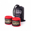 БИНТЫ БОКСЕРСКИЕ LEADERS SEMI ELASTIC 50/50 4.5M, КРАСНЫЙ	