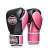 ПЕРЧАТКИ БОКСЕРСКИЕ LEADERS WAVE BK/PNK	